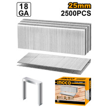 Скобы для степлера 5.7*25 мм INGCO AST18251