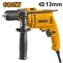 Электрическая дрель ударная 680 Вт INGCO ID68082