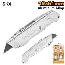 Нож универсальный алюминиевый INGCO HKNS11615