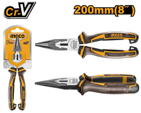 Длинногубцы 200 мм INGCO HLNP28208 INDUSTRIAL