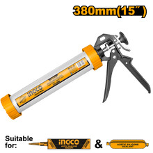 Пистолет для герметика закрытый 380мм INGCO HCG0115